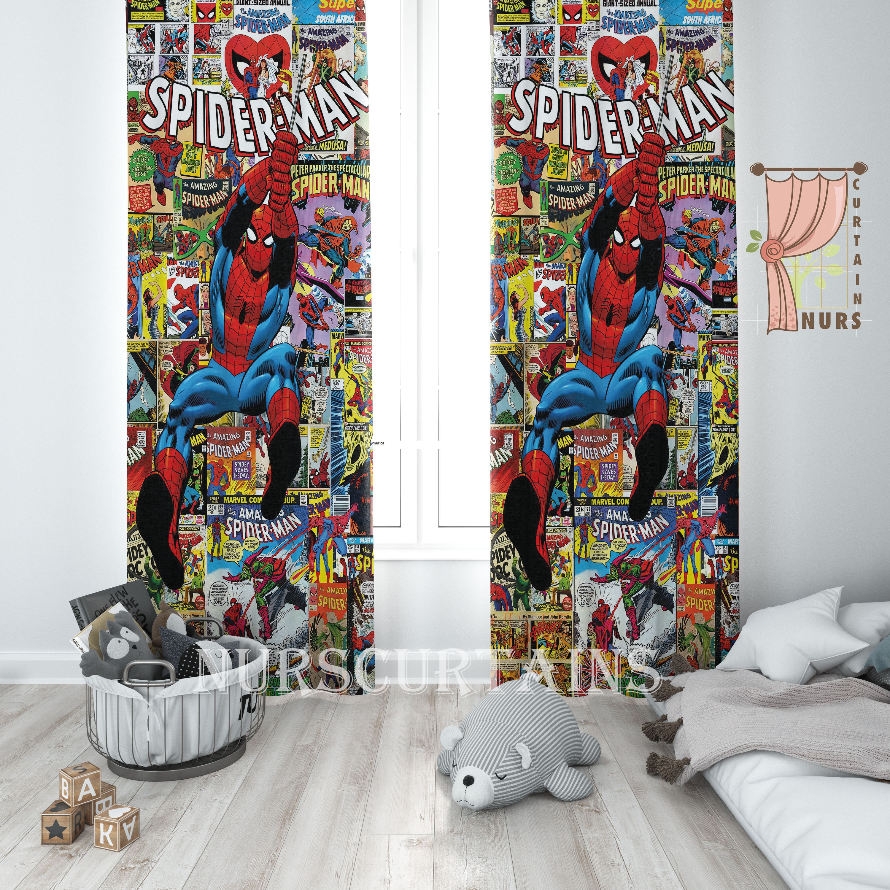 Tenda A Velo Spiderman Marvel - 140x290 Cm, Poliestere, Ufficiale, Per Cameretta - Foto 11