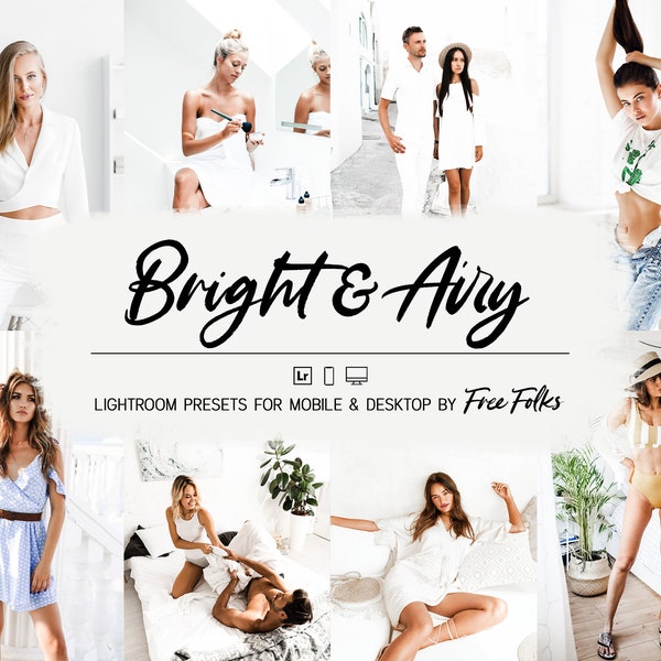 12 Mobile Lightroom Presets | Bright Airy Presets | Bright Presets | Indoor Presets | Light Airy Preset | White Presets | Mom Presets