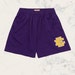 Purple Eric Emanuel EE Basic Short 2022 Summer Casual Shorts Fitness Sweatpants Gym Workout Mesh Sport Shorts Men Woman Vintage Retro