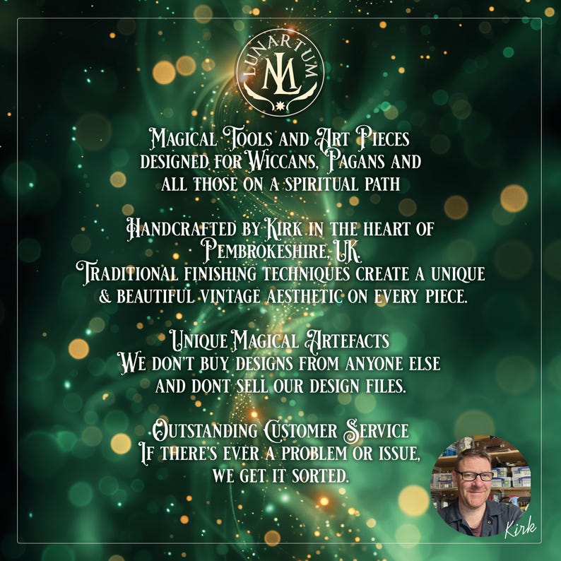 Keltischer Baum des Lebens Wandbehang • Wicca & Pagan Altar Dekoration • Handgefertigte spirituelle Kunst Bild 12