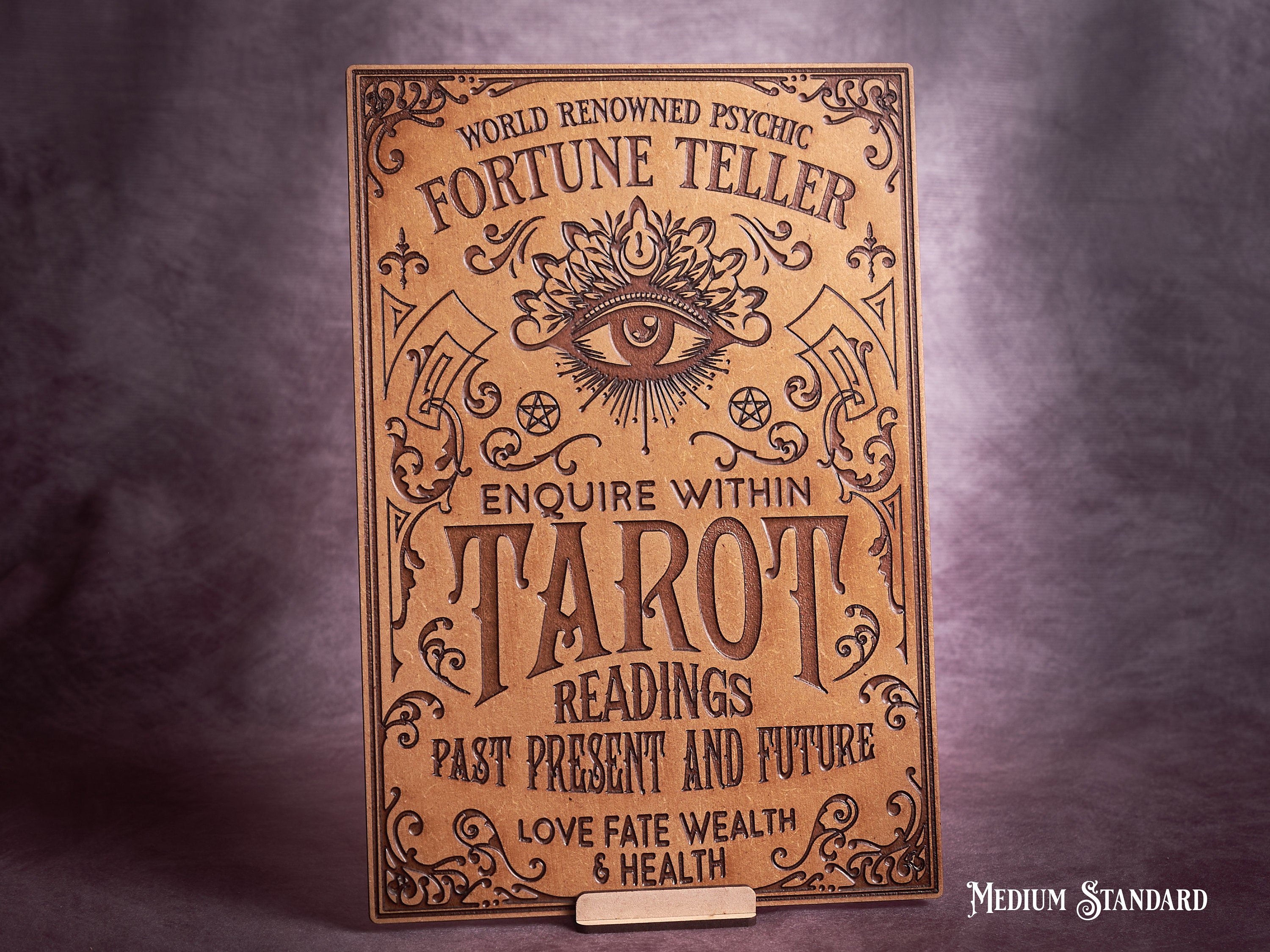 Custom Fortune Teller Sign Tarot Reading Sign Clairvoyant Sign