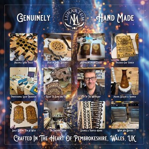 Keltischer Baum des Lebens Wandbehang • Wicca & Pagan Altar Dekoration • Handgefertigte spirituelle Kunst Bild 14