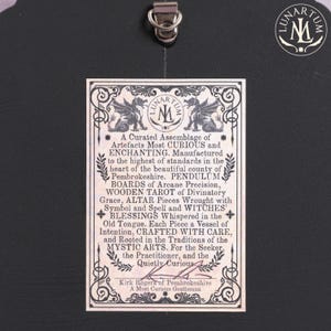 Keltischer Baum des Lebens Wandbehang • Wicca & Pagan Altar Dekoration • Handgefertigte spirituelle Kunst Bild 11