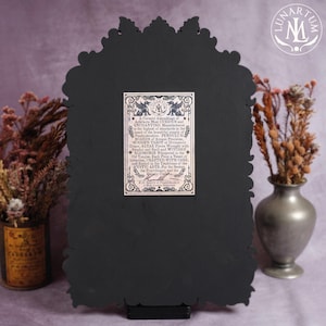 Thirteen Witches Runes Set with Victorian Engraved Cover • Handcrafted Professional Wiccan Pagan Altar Tool image 10