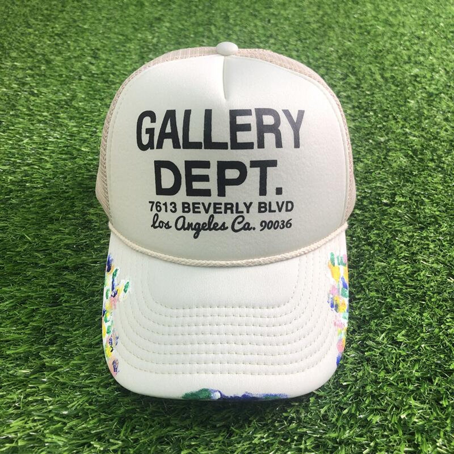 Gallery Dept. Custom Paint Trucker Hat Etsy