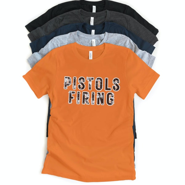 OK STATE, Pistols Firing Tshirt,