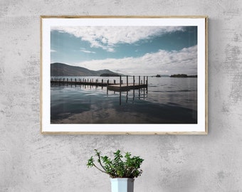 Fotografía del lago George / Arte mural para casa de lago
