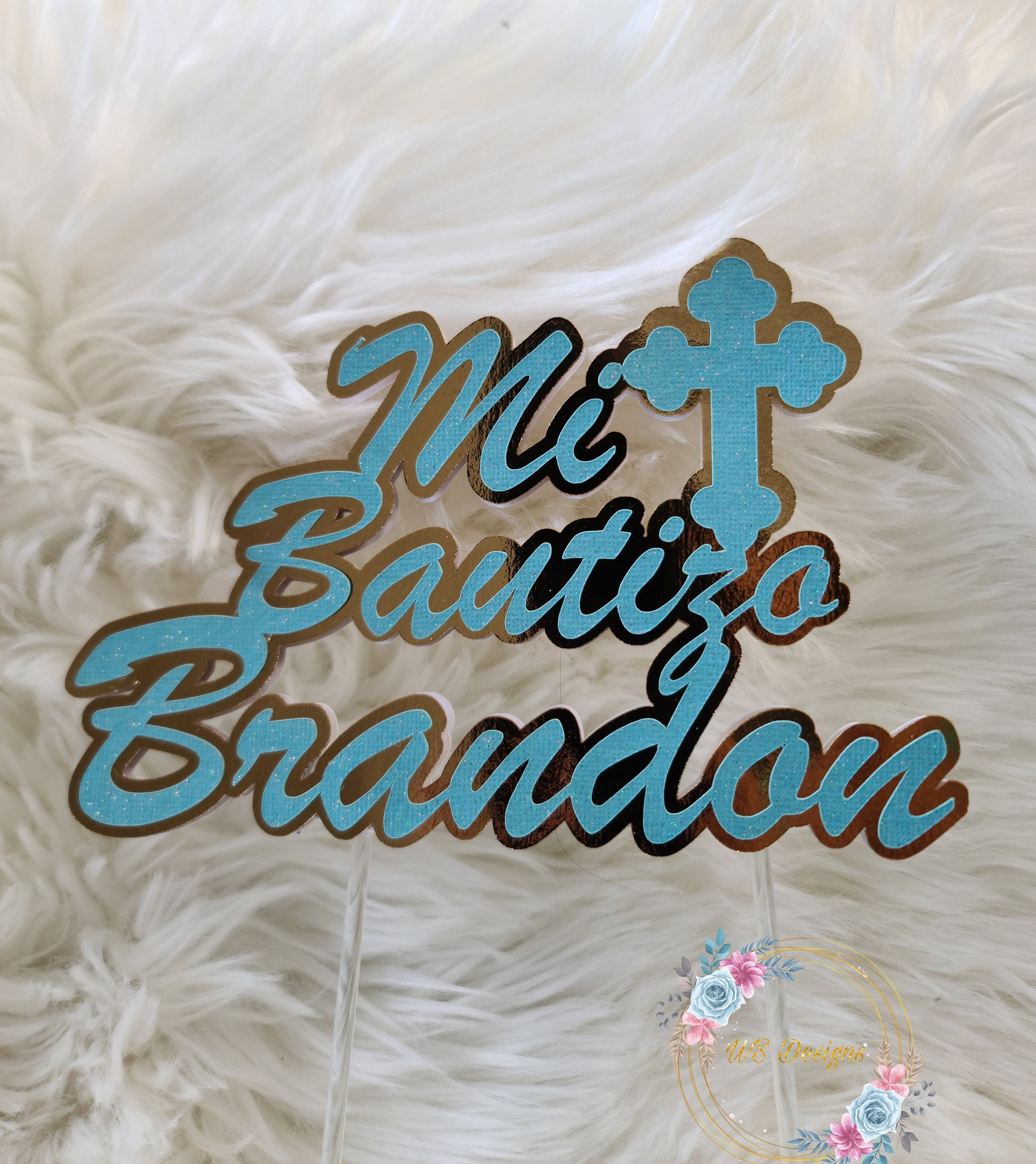 Mi Bautizo Cake Toppernull