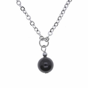 Black Onyx Crystal Gemstone Necklace - Healing Crystals - Gifts for Her - Handcrafted