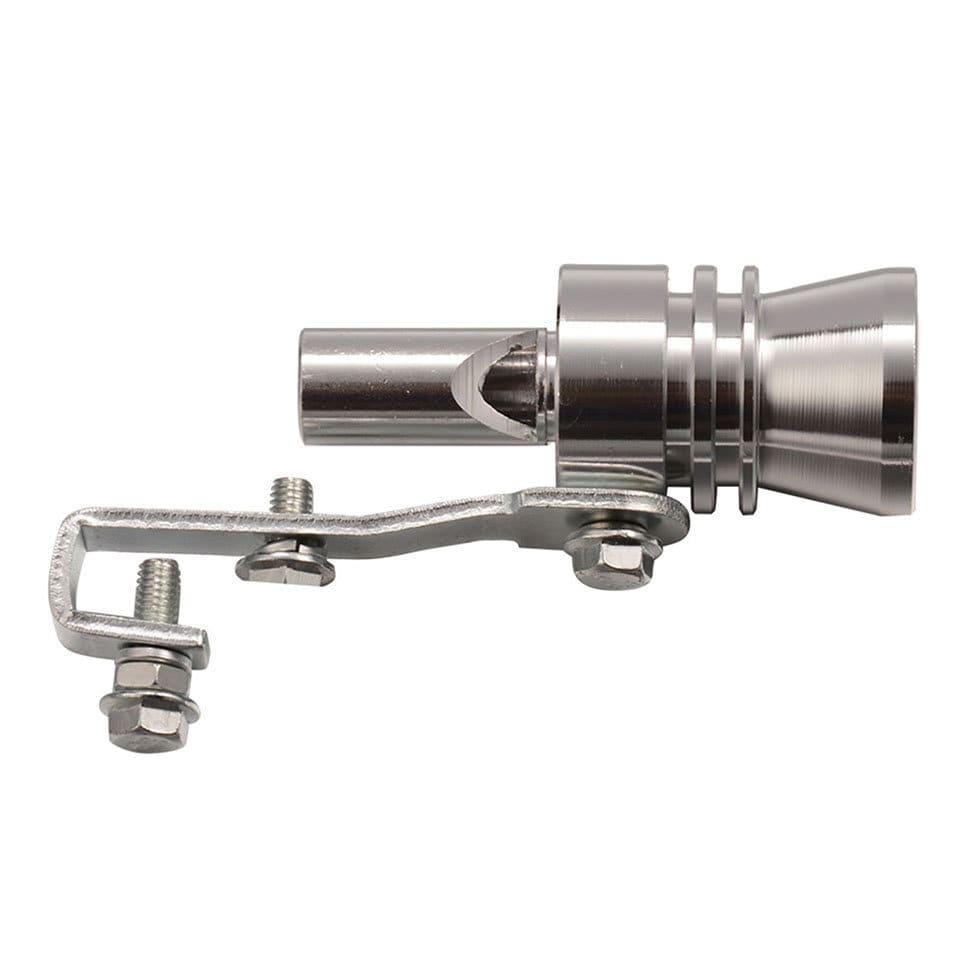 Exhaust Pipe Roar Maker Turbo Sound Whistle Simulator Muffler for