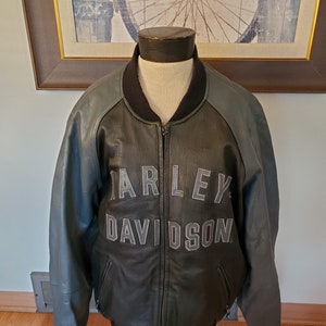 Harley davidson 100th anniversary men's leather jacket hotsell