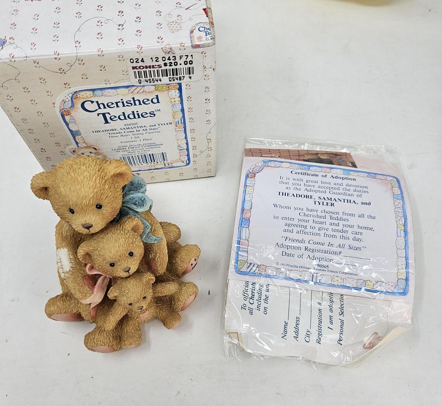 Rare Cherished Teddies - Etsy