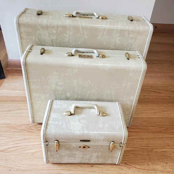 Vintage Luggage Samsonite Streamlite Suitcase, Shwayder Bros Inc., Medium Case,  Repurpose, Décor, Home Storage, MCM, Prop