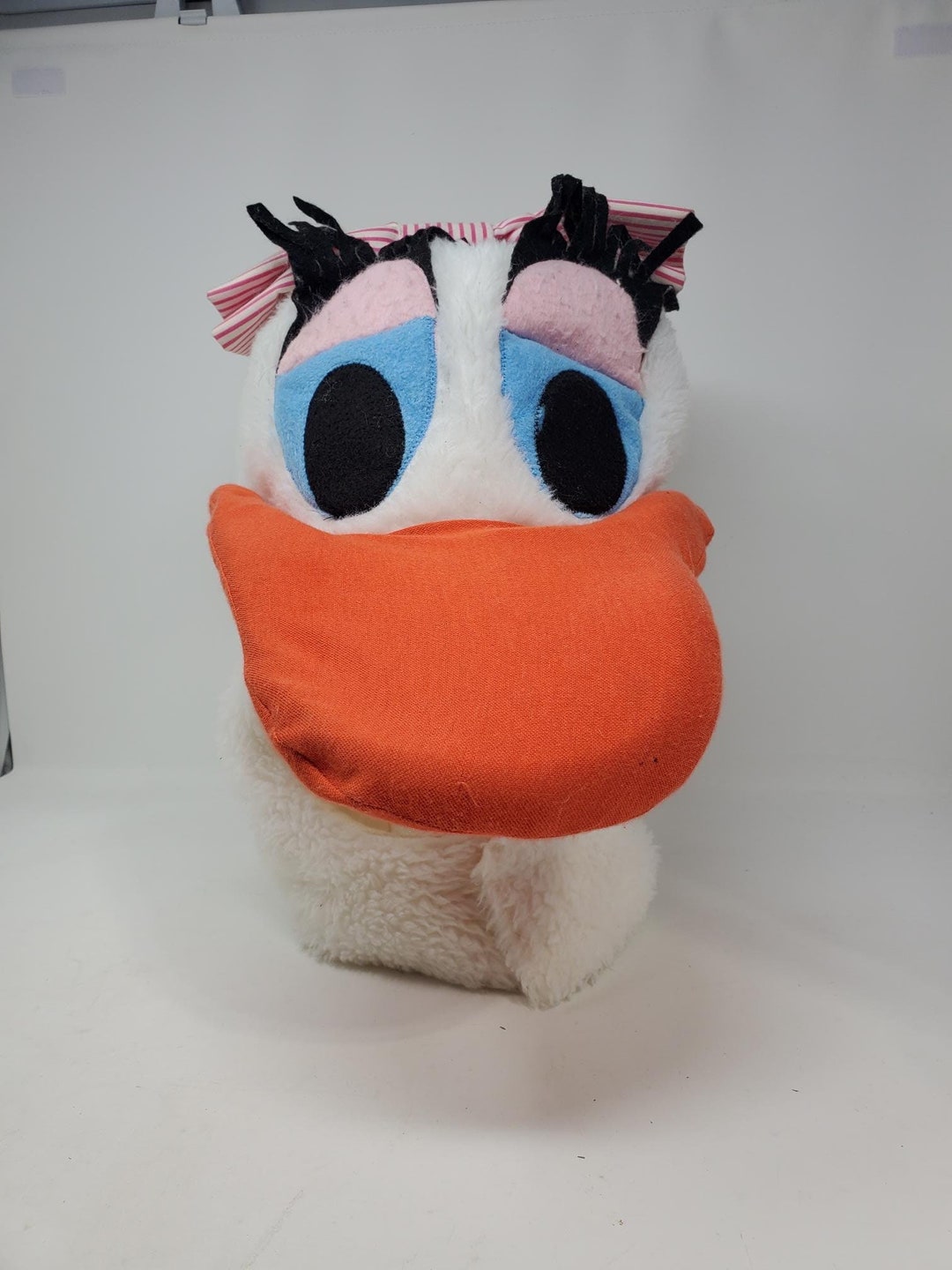 Vintage Custom Made Disney Daisy Duck Costume Head Piece Hand Etsy