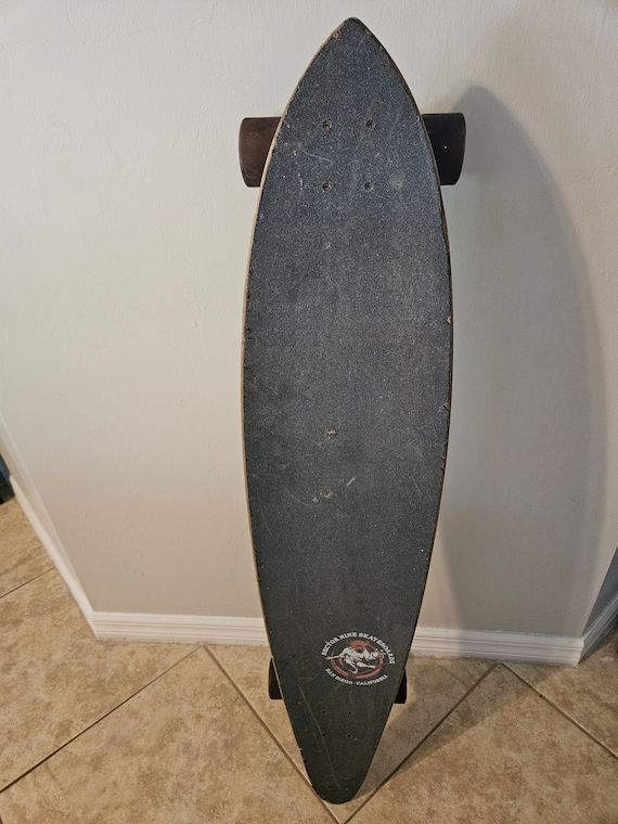 Vintage Sector 9 Pintail Longboard Skateboard, Goddess of Speed