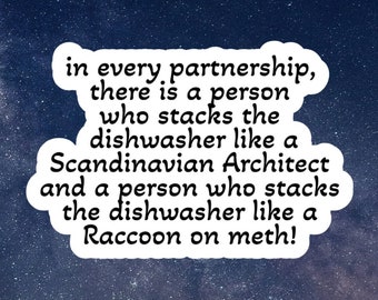 dishwasher stacker, Funny Stickers, Sarcasm Stickers, Sarcastic Stickers, Funny Laptop Sticker, Stanley, Hydroflask Stickers, Funny Quotes