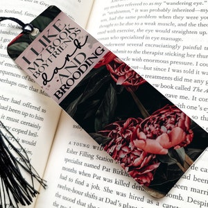book boyfriends dark and brooding bookmark, smut, metal bookmark, reading, book lover gift, bookish, cute bookmarks