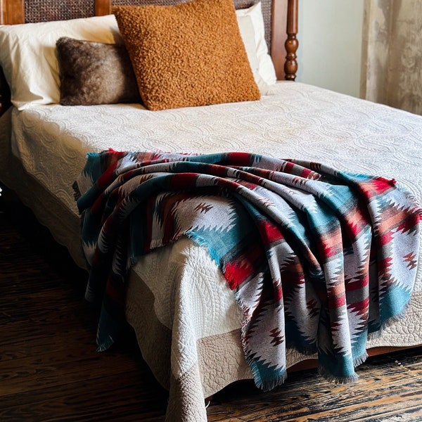 Aztec Blanket Etsy