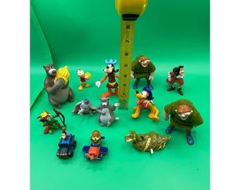 Lot Of 13 Disney Figurines. Different Characters