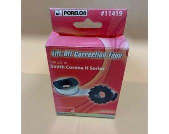 Nastro correttore Porelon Lift Off #11419 per tutti i modelli Smith Corona serie H
