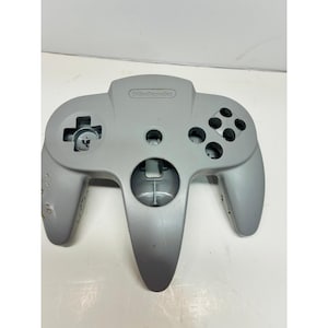 Officiellt Nintendo 64-kontrollskal, autentiskt OEM N64-hölje, grått NUS-005, 90-tal