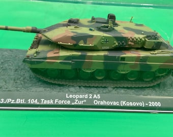 Modello militare per collezionisti Leopard 2 A5 Orahovac Kosovo 2000 Marca