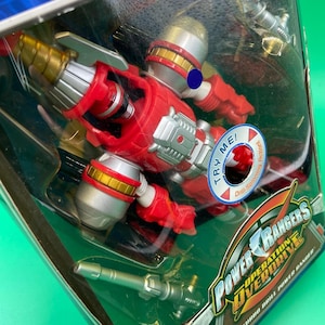 Power Rangers Operation Overdrive Red Turbo Drill Power Ranger