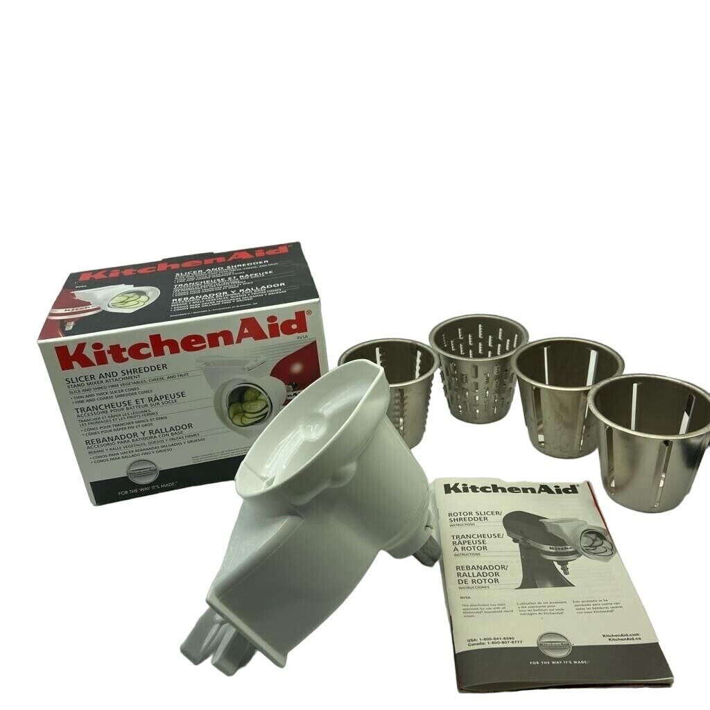 Rotor Slicer Cheese Grater For Kitchenaid Mixer Vintage METAL