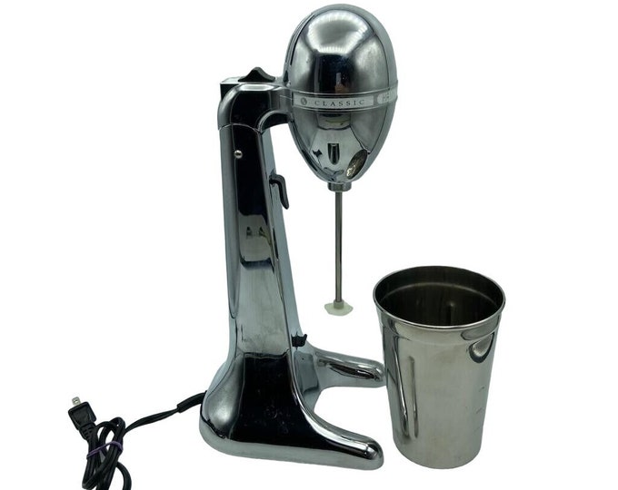 Hamilton Beach 730C Drink Master Classic Chrome Milkshake Machine Mixer