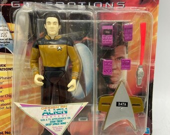 1994 Playmates Star Trek The Next Generation DATA 4.5l Action Figure