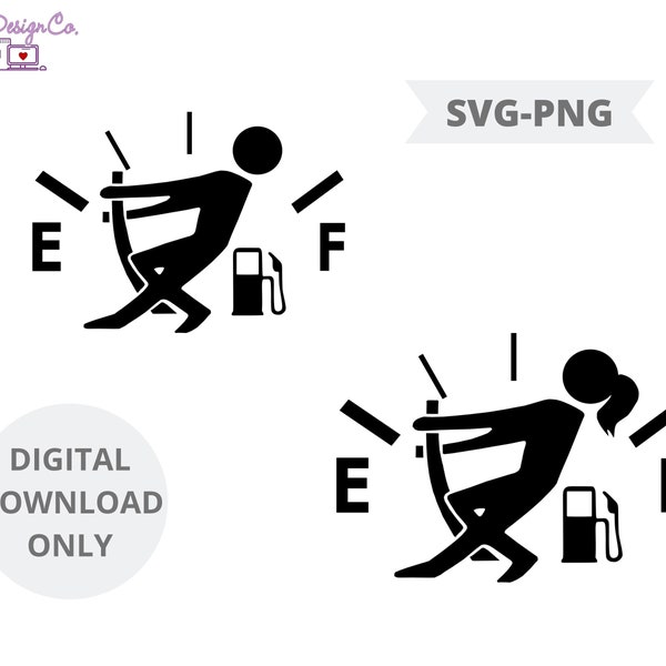 Gastank sticker SVG/PNG