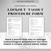 Lockout Procedure Form Canva Editable Template Tagout Procedure Form ...