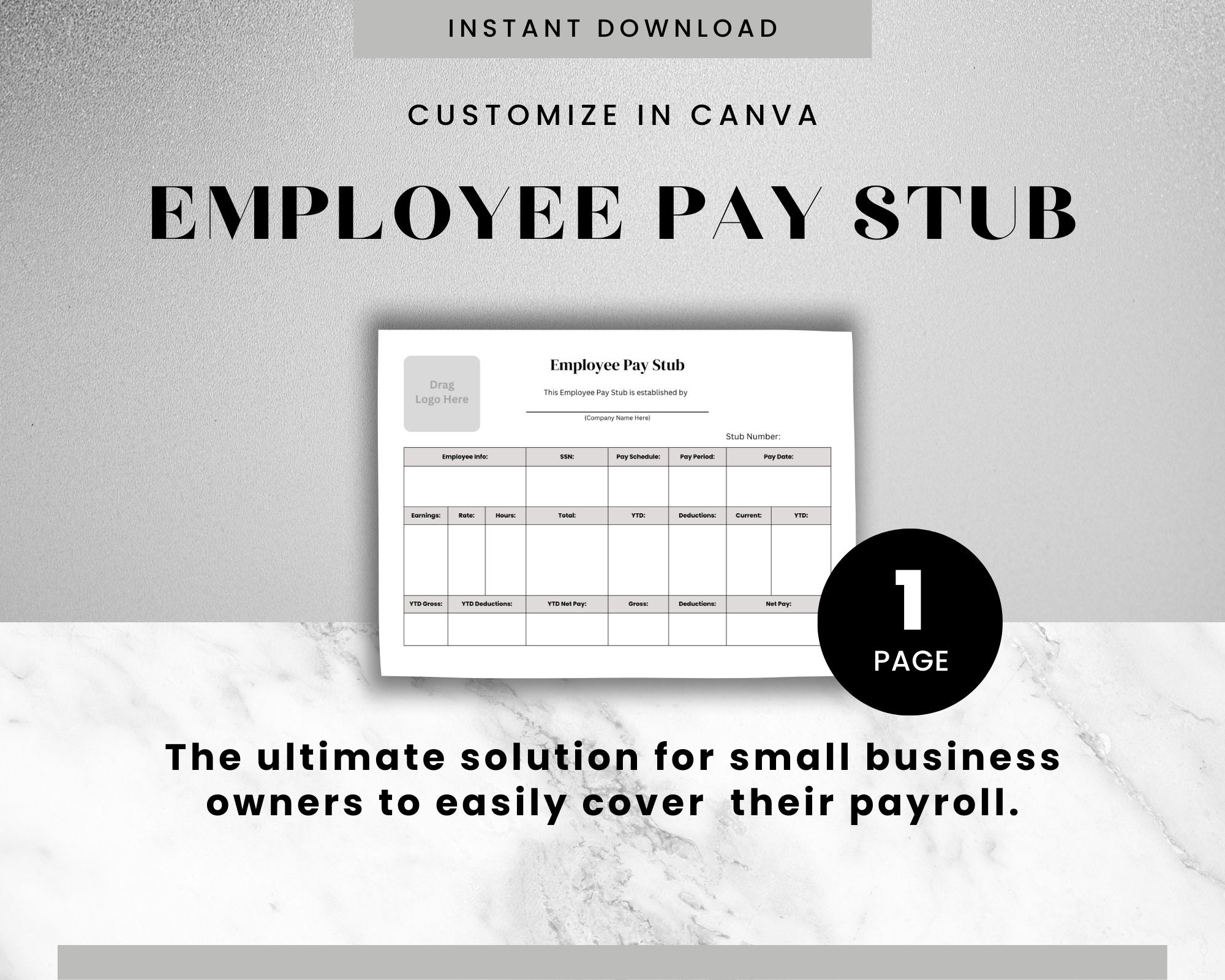 employee-pay-stub-canva-editable-template-earning-statement-printable-pdf-etsy