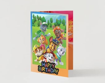 Tarjeta de cumpleaños imprimible / Saludo de cumpleaños de descarga instantánea / Tarjeta de cumpleaños para imprimir en casa / Tarjeta de feliz cumpleaños