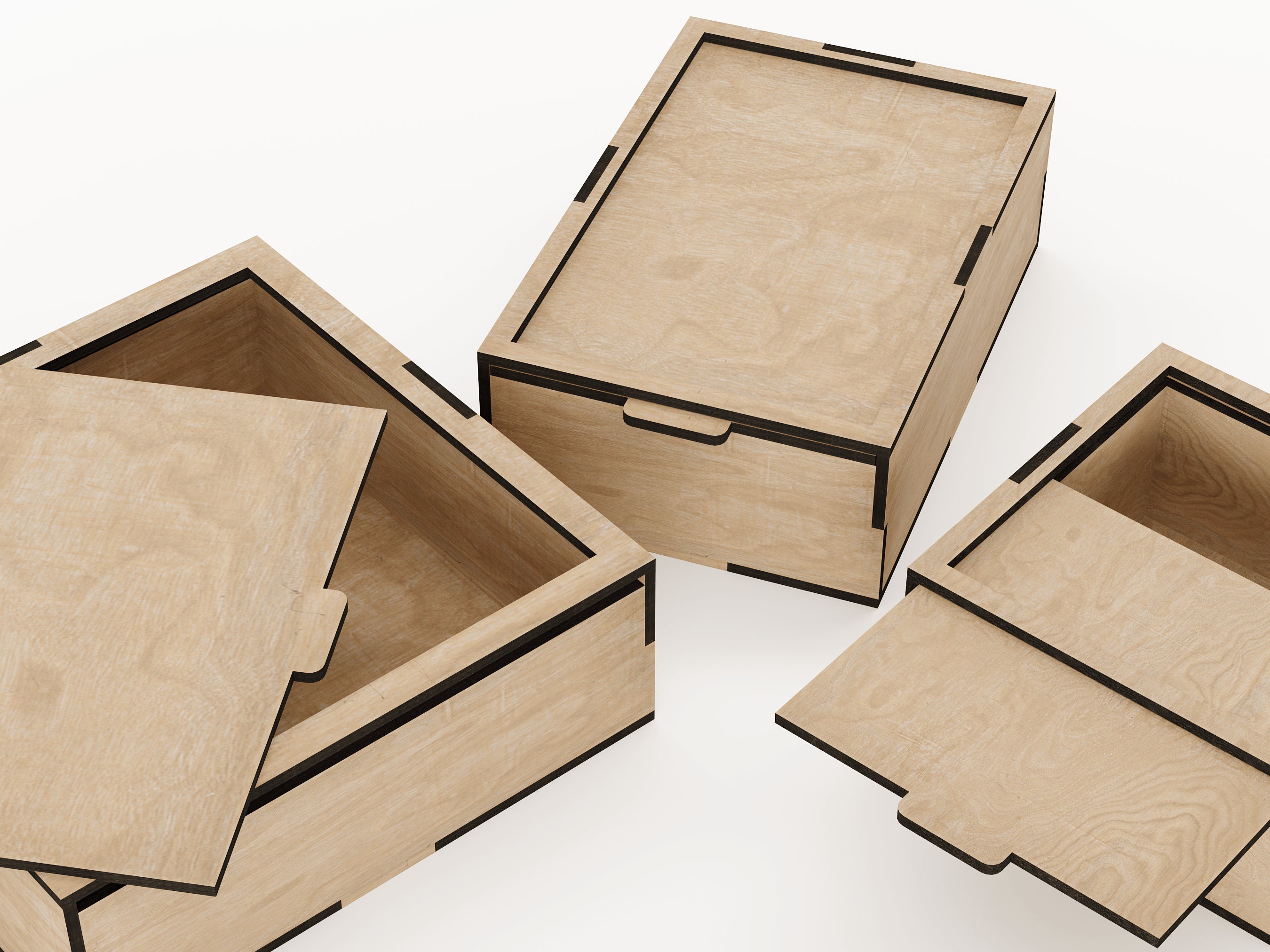 Laser Cut Box With Sliding Lid Storage Box Bundle Multiple Etsy Australia