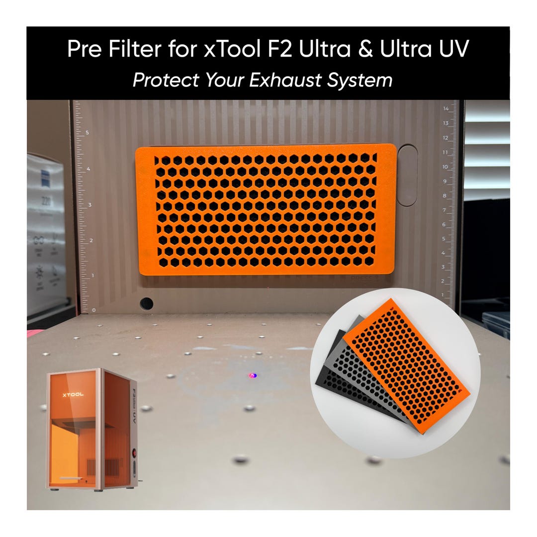 F2 Filter Xtool F2 Ultra (UV) Carbon Pre Filter | Magnetic Attachment | Laser ...