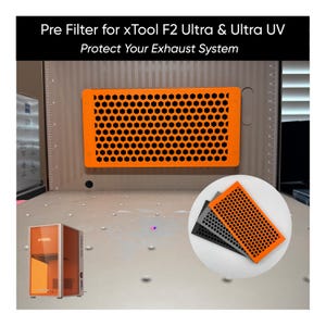 xTool F2 Ultra (UV) Carbon Pre Filter | Magnetic  Attachment | Laser Exhaust Pre-Filter