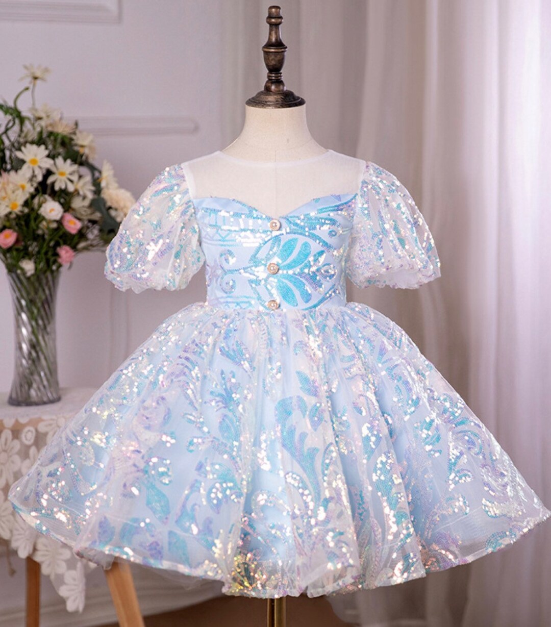 Girls Sparkly Dress Girls Special Occasion Dress Girls - Etsy