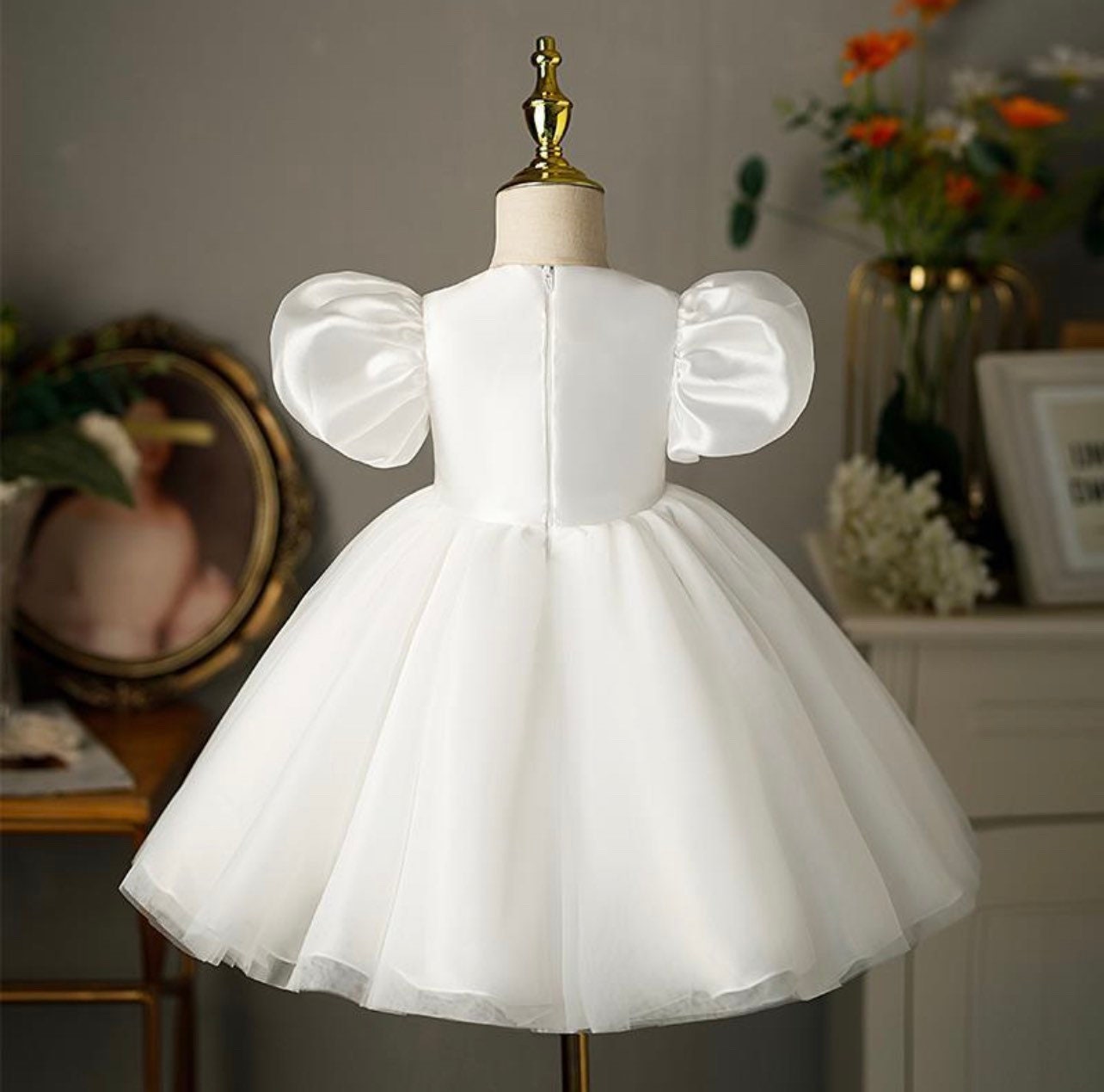 Flower Girl Dress Baby Christening Dress Flower Girls Princess - Etsy UK