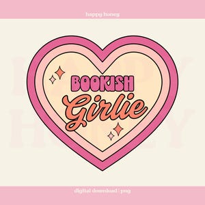 Fille livres livresques png, livres livresques, sticker tendance, tshirt, marque-page design
