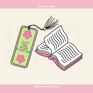 Juste un chapitre de plus PNG, Marque-page png, png livresques, Tshirt tendance et conception d&#39;autocollants, usage commercial