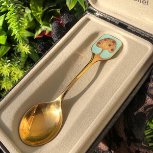 【限定品】Robbe & Berking 年次スプーン1997 ホリー銀金 Robbe&berking Silver Spoon - Etsy
