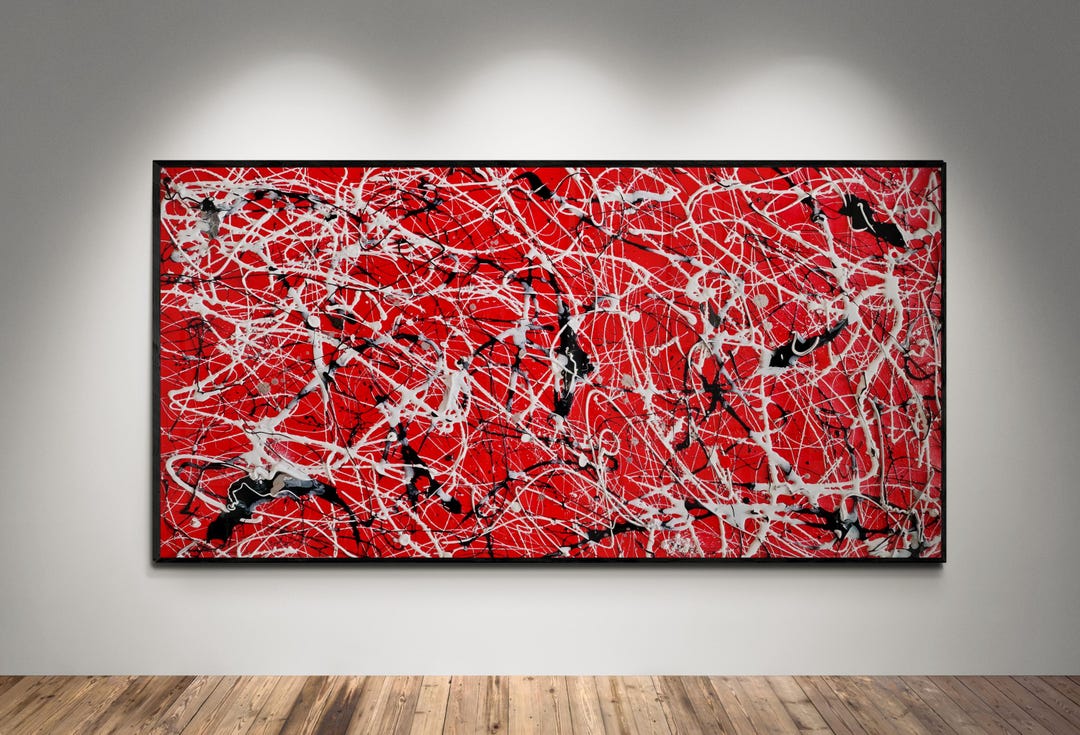 POLLOCK、No 151948:RedGrayWhiteYellow 060606_398c5c1f-050f-4a07-9ad2