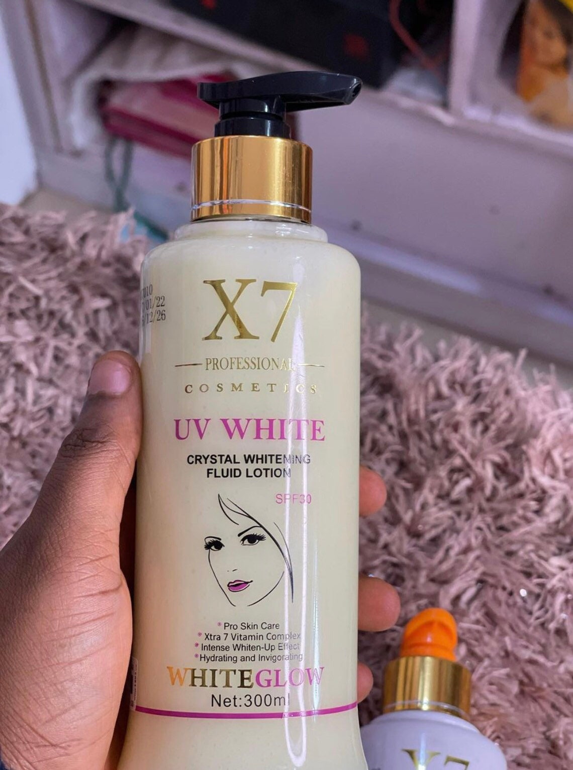 X7 Crystal Whitening Fluid Lotion Pack of 2 Etsy