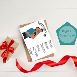 Happy father&#39;s day card printable Father&#39;s day card to print, download a father&#39;s day card