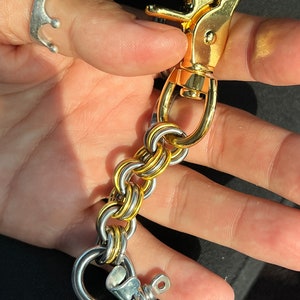 gold metal glove clip: other colors available