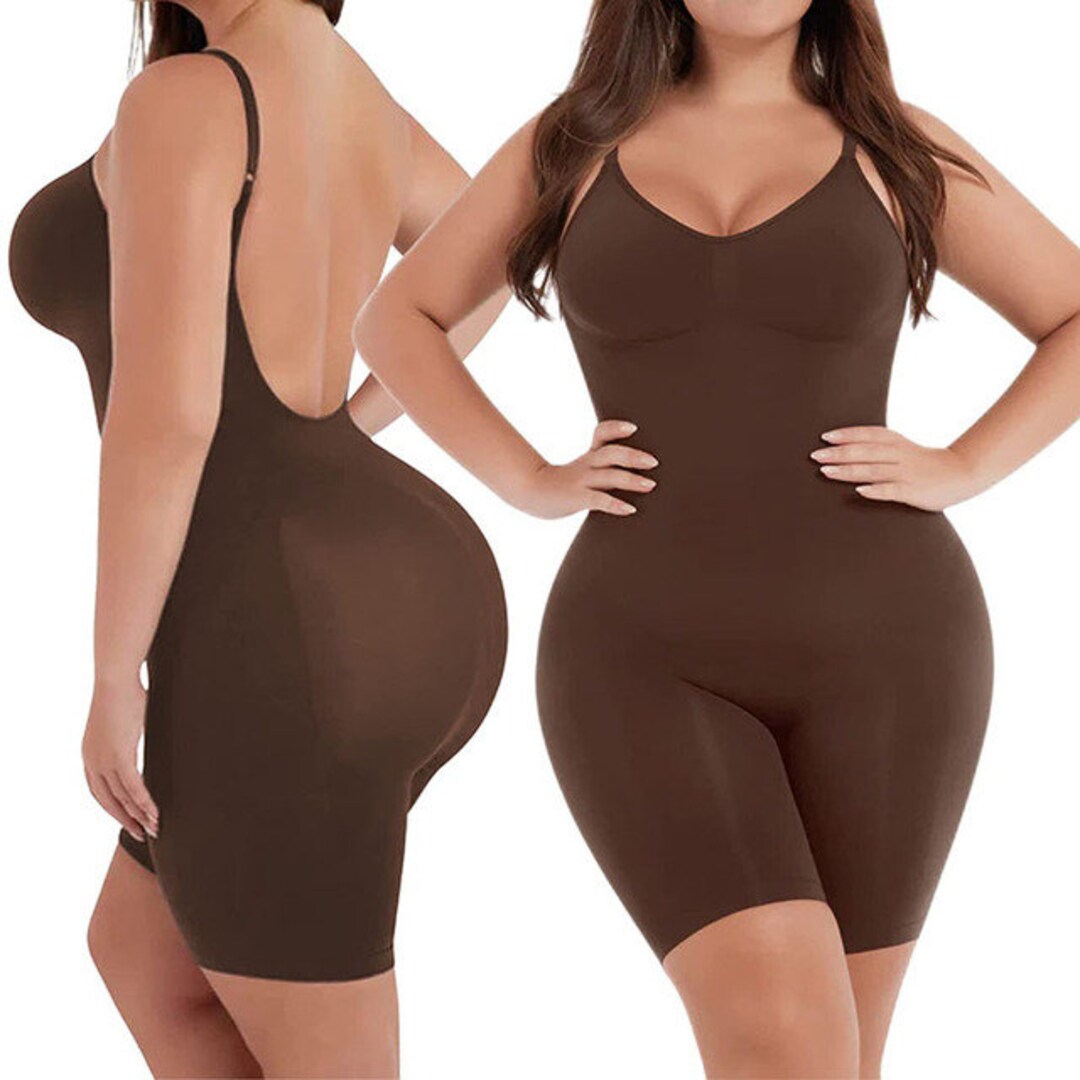 GUUDIA Bodysuits Full Coverage Shapewear Thigh Slim Body Suit Etsy