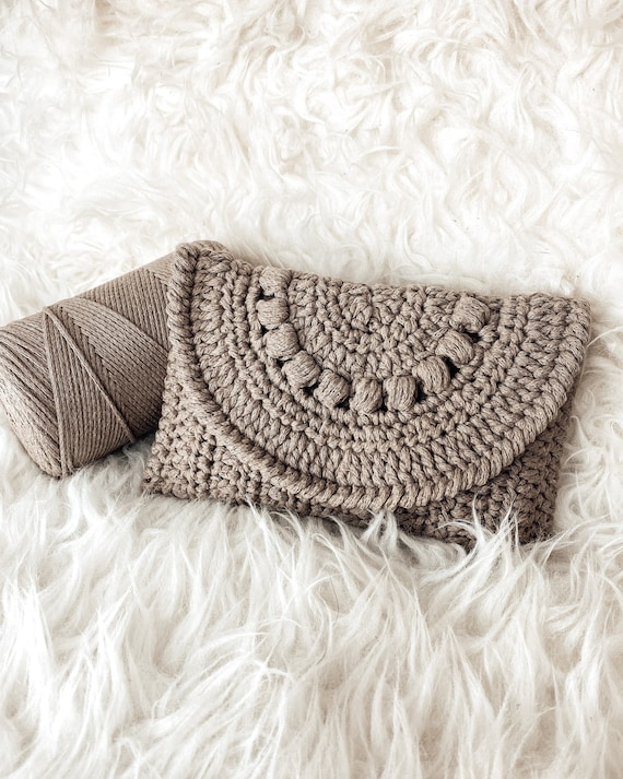 Crochet Purse PDF PATTERN Small Crochet Bag Crochet Clutch ENGLISH Version Etsy