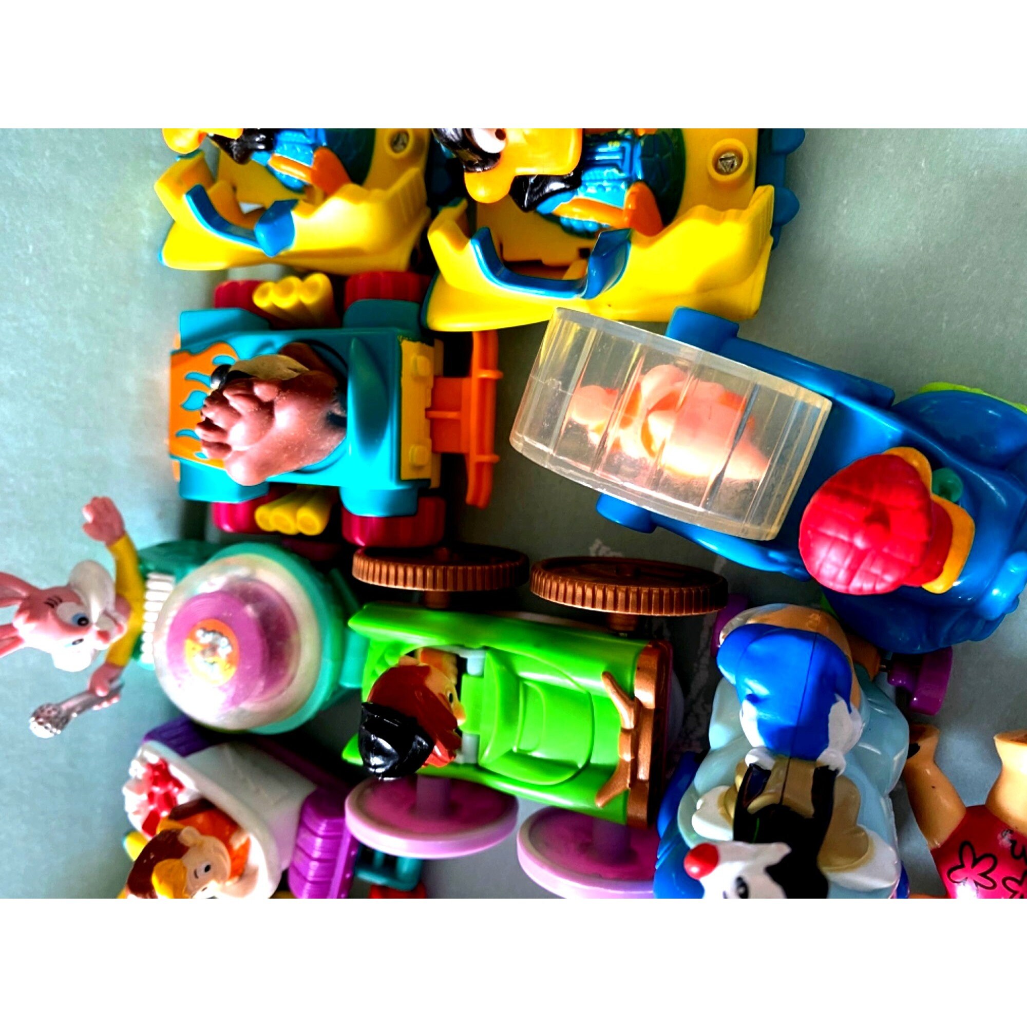 Looney Tunes Tiny Toons Mcdonalds Happy Meal Toys Quackups Etsy