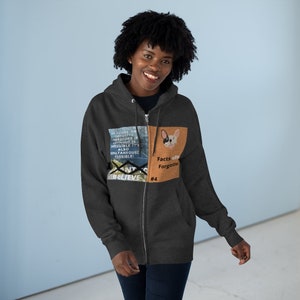 Creo que unisex Premium Full Zip Hoodie